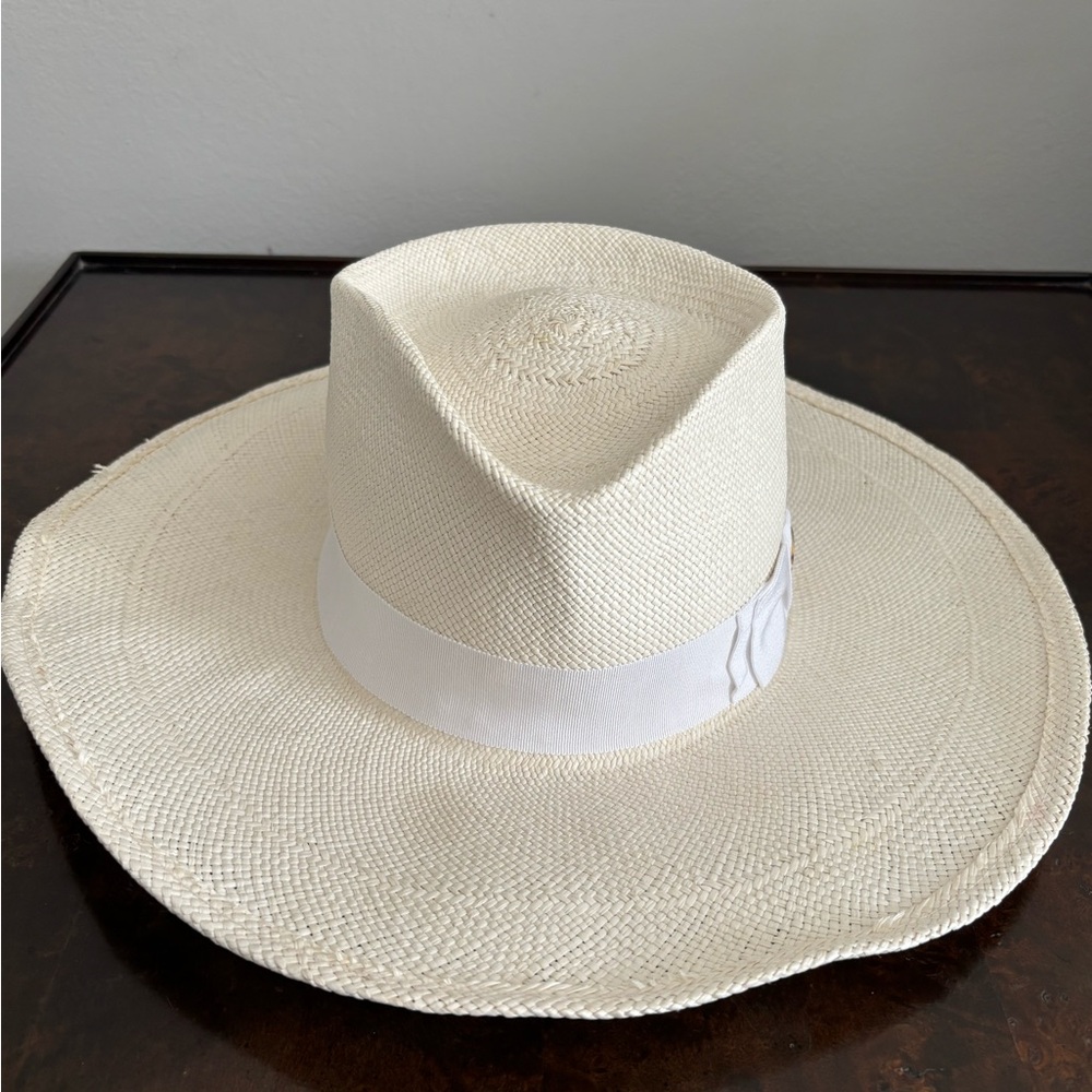 NEW Gladys Tamez Millinery Straw Hat, MEDIUM